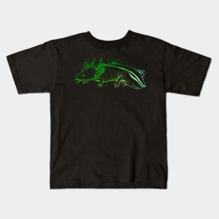 Colorful axolotl Kids T-Shirt